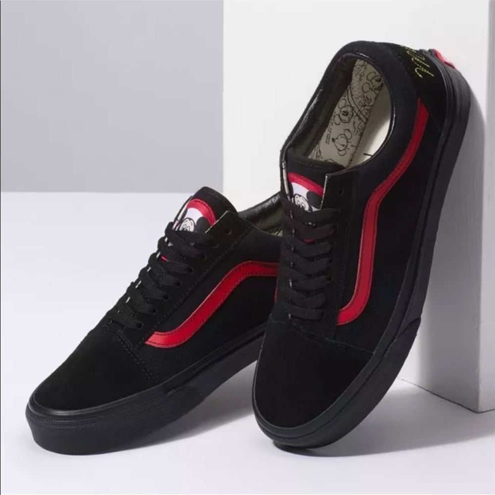 Vans Disney Mickey Mouse Club Black Old Skool